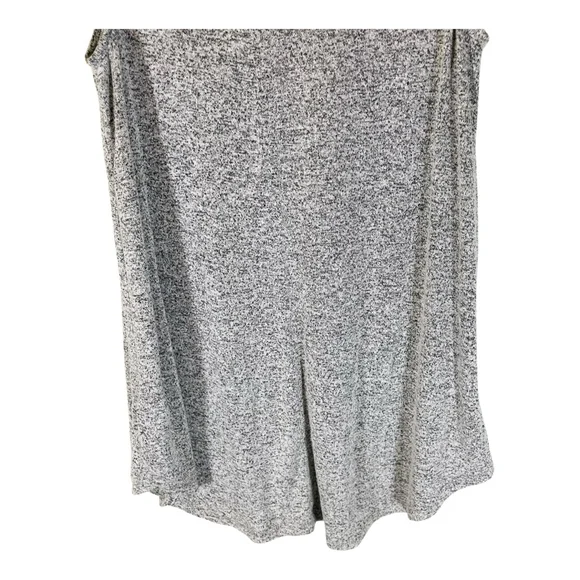 Old Navy Womens Tank Top M Medium Heather Gray & Black Soft Casual Athliesure - Picture 6 of 10